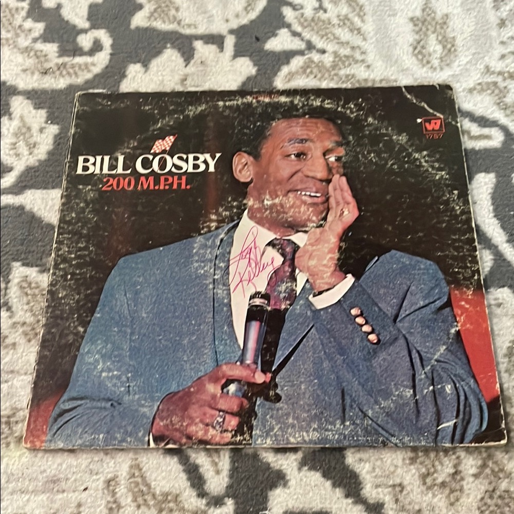 Vintage Bill Cosby 200 M.P.H. Vinyl Record